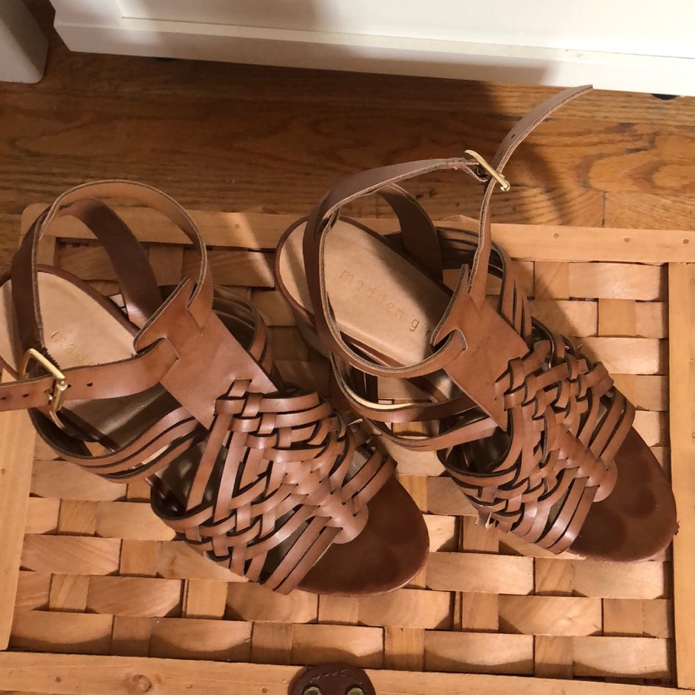 Tan Madden Girl Ransley Heels - Picture 3 of 4